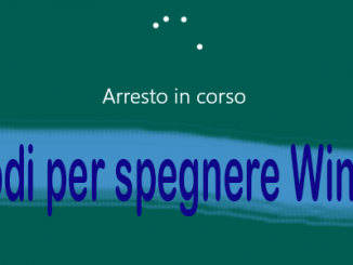 10 modi per spegnere windows