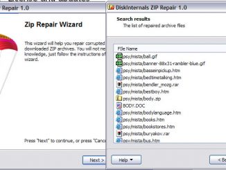 Diskinternals zip repair