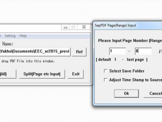 Seppdf consente di dividere documenti pdf in windows