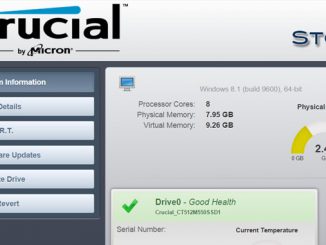 Gestisci unità ssd della crucial con storage executive