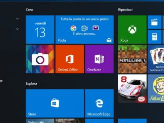 Windows 10 cosa fare se il menu start non funziona