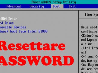 Come reimpostare la password del bios nel portatile e fisso