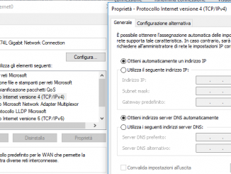 Impossibile rilevare automaticamente le impostazioni di questo proxy di rete