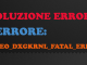 Errore video dxgkrnl fatal error