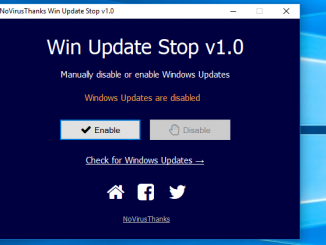 Win update stop disabilita gli aggiornamenti