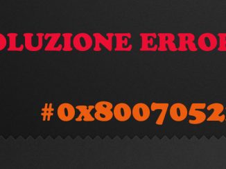 Il privilegio richiesto non appartiene al client