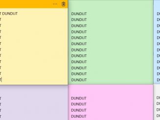 Backup sticky notes