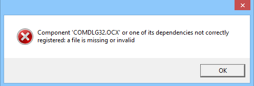 Errore comctl32 ocx