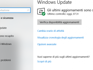 Errore 0x8e5e0147 durante aggiornamento di windows 10