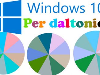 Windows 10 per daltonici come abilitare i filtri colore
