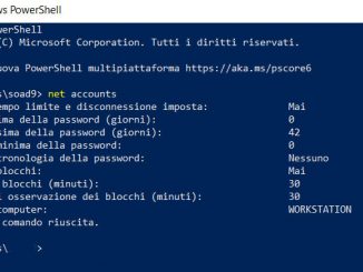 Come impostare una password con scadenza in windows 10