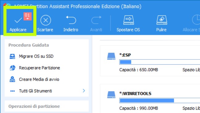 Spostare windows 10 da un hard disk in ssd