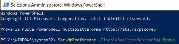 Come disabilitare la protezione in tempo reale Come disabilitare la protezione in tempo reale