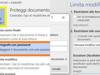 Come proteggere con una password un documento word