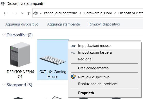 Come aumentare la sensibilita del mouse dal pannello di controllo Come aumentare la sensibilita del mouse dal pannello di controllo