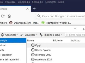 Come esportare o fare il backup dei segnalibri su firefox