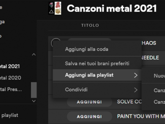 Come unire le playlist su spotify
