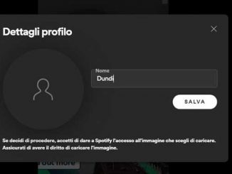Come cambiare il nome utente su spotify