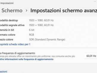 Come abilitare dynamic refresh rate drr in windows 11