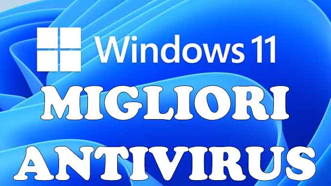 I migliori antivirus per windows 11