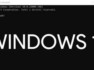 Come aprire il prompt dei comandi su windows 11