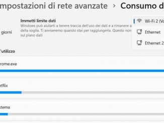 Controlla e resetta lutilizzo dei dati su windows 11