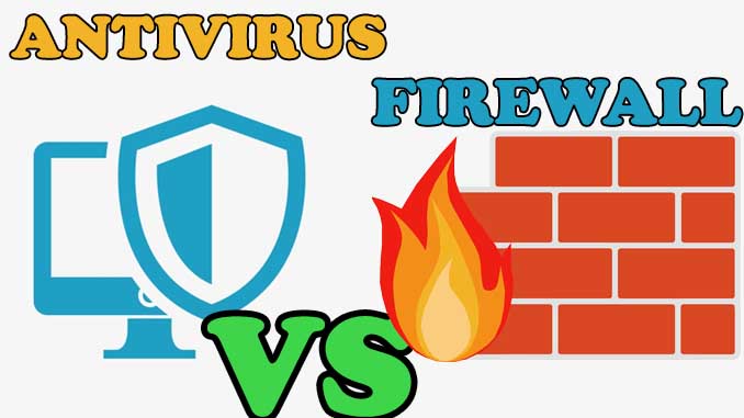 Differenza tra firewall e antivirus