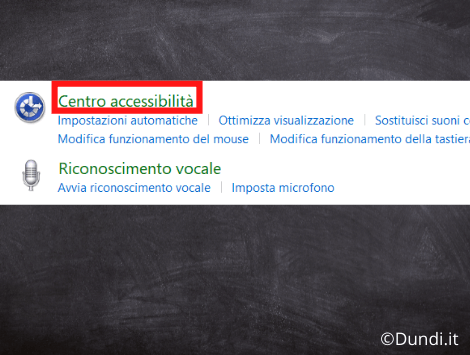 Centro accessibilita