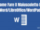 Come fare il maiuscoletto