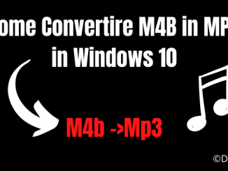 Convertire m4b in mp3 in windows