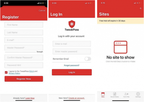 Tweakpass password manager Tweakpass password manager