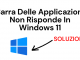 Barra delle applicazioni non risponde in windows 11
