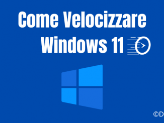 Come velocizzare windows 11