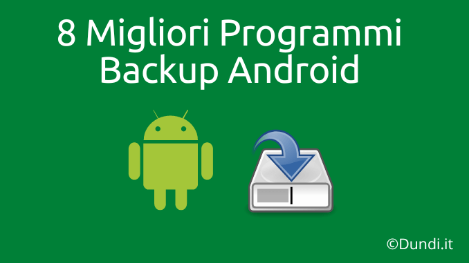 Migliori Programmi Backup Android