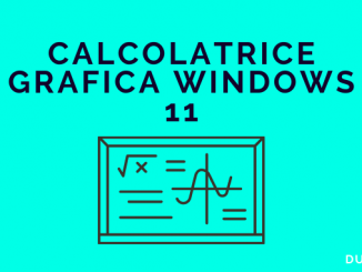 Calcolatrice grafica windows 11