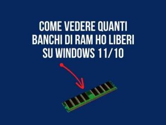 Banchi ram liberi windows 1110