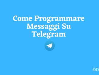 Come programmare messaggi su telegram
