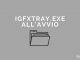 Igfxtray exe avvio windows