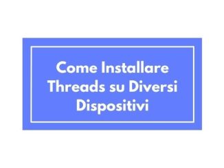 Installare threads diversi dispositivi